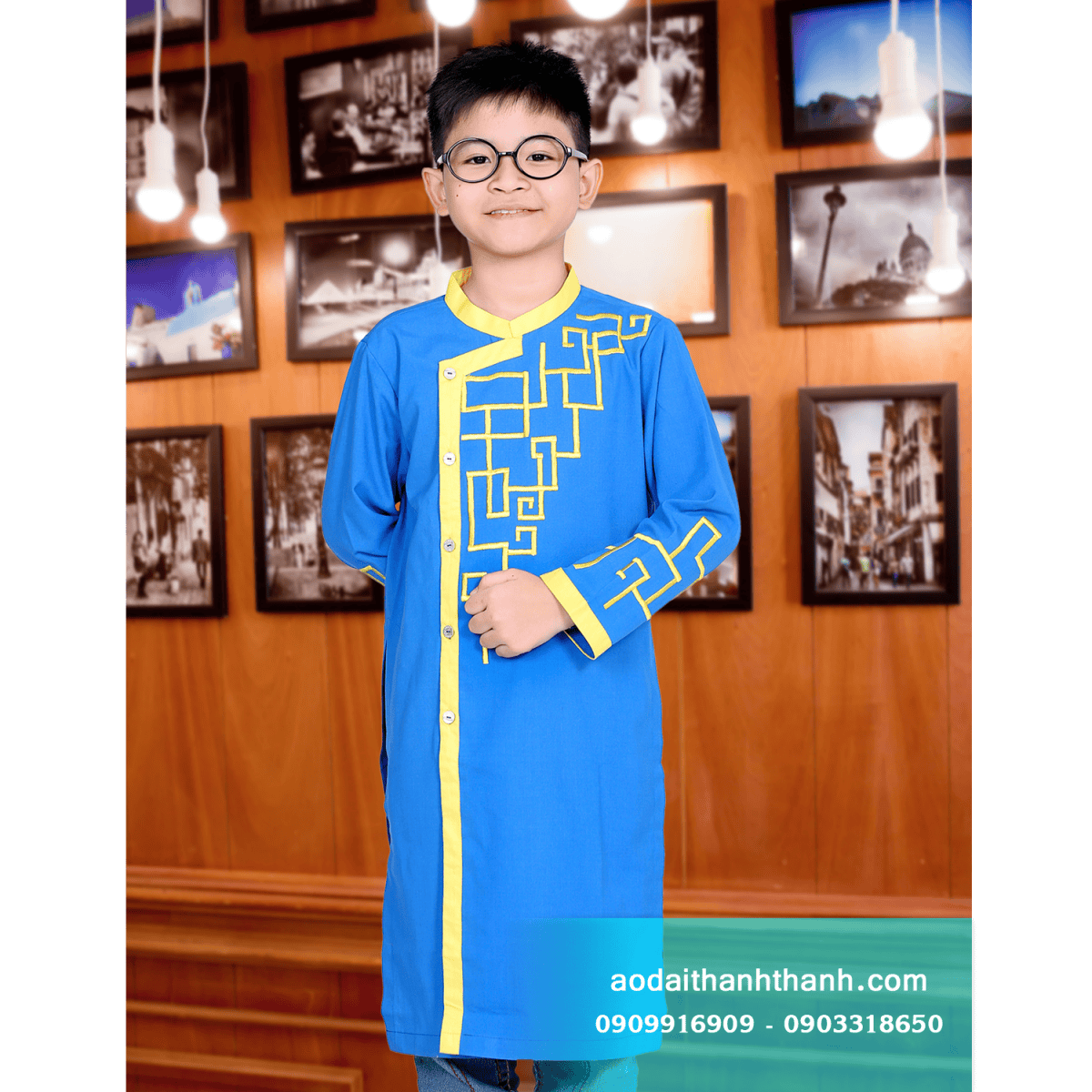 ÁO DÀI BÉ TRAI 06